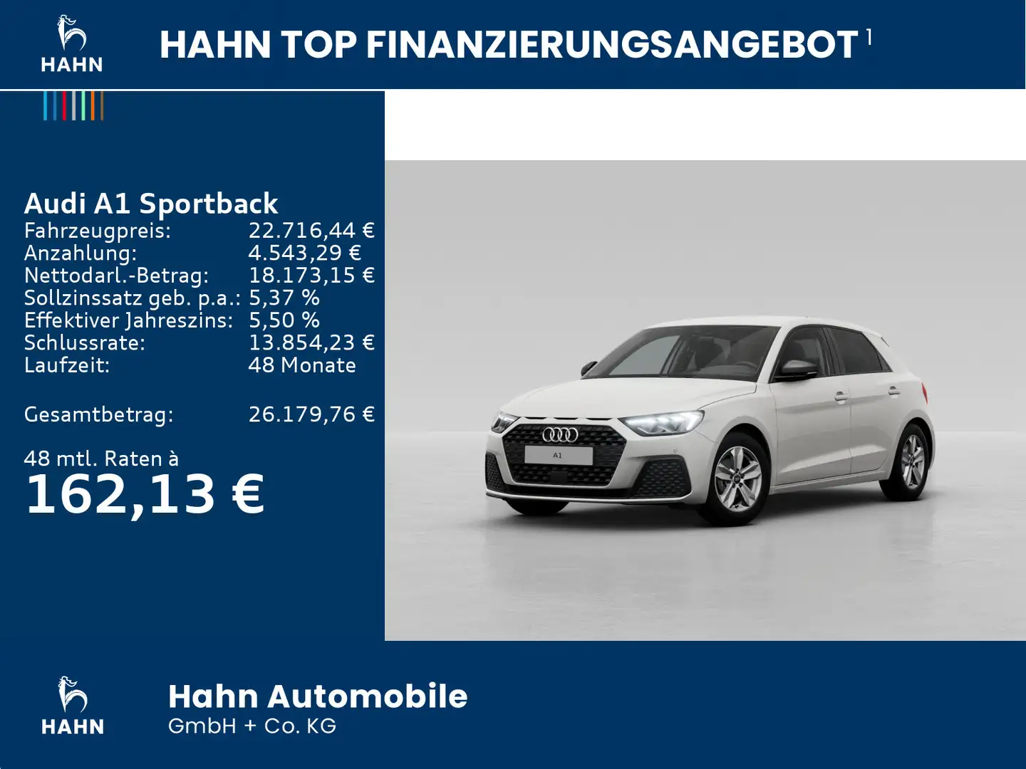 Audi A1 25 TFSI 70(95) kW(PS), LED, Kamera Weiß - 2