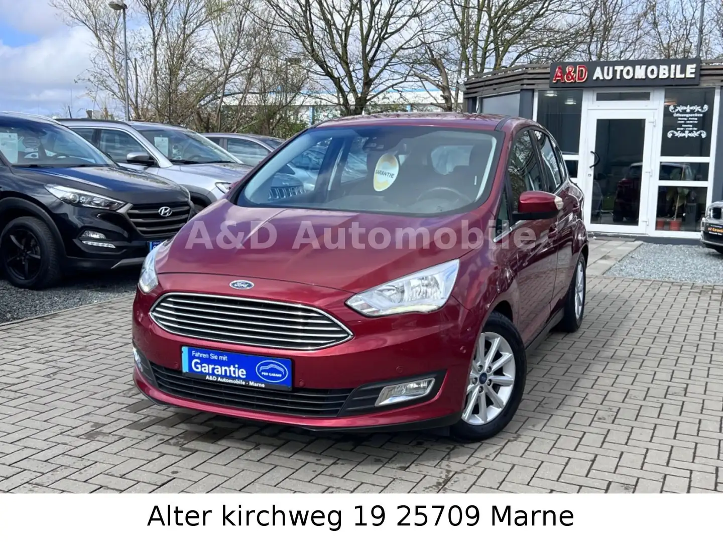 Ford C-Max C-MAX Titanium NAVI BT USB SHZ PDC LED ALU Rot - 1