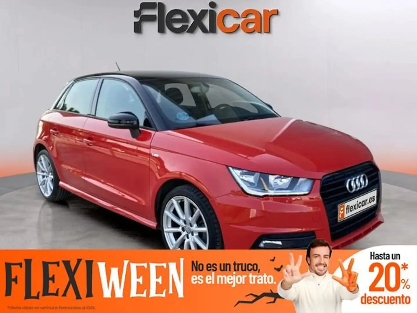 Audi A1 Active+Kit+1.6+TDI+85kW%28116CV%29+Sportback Rojo - 1