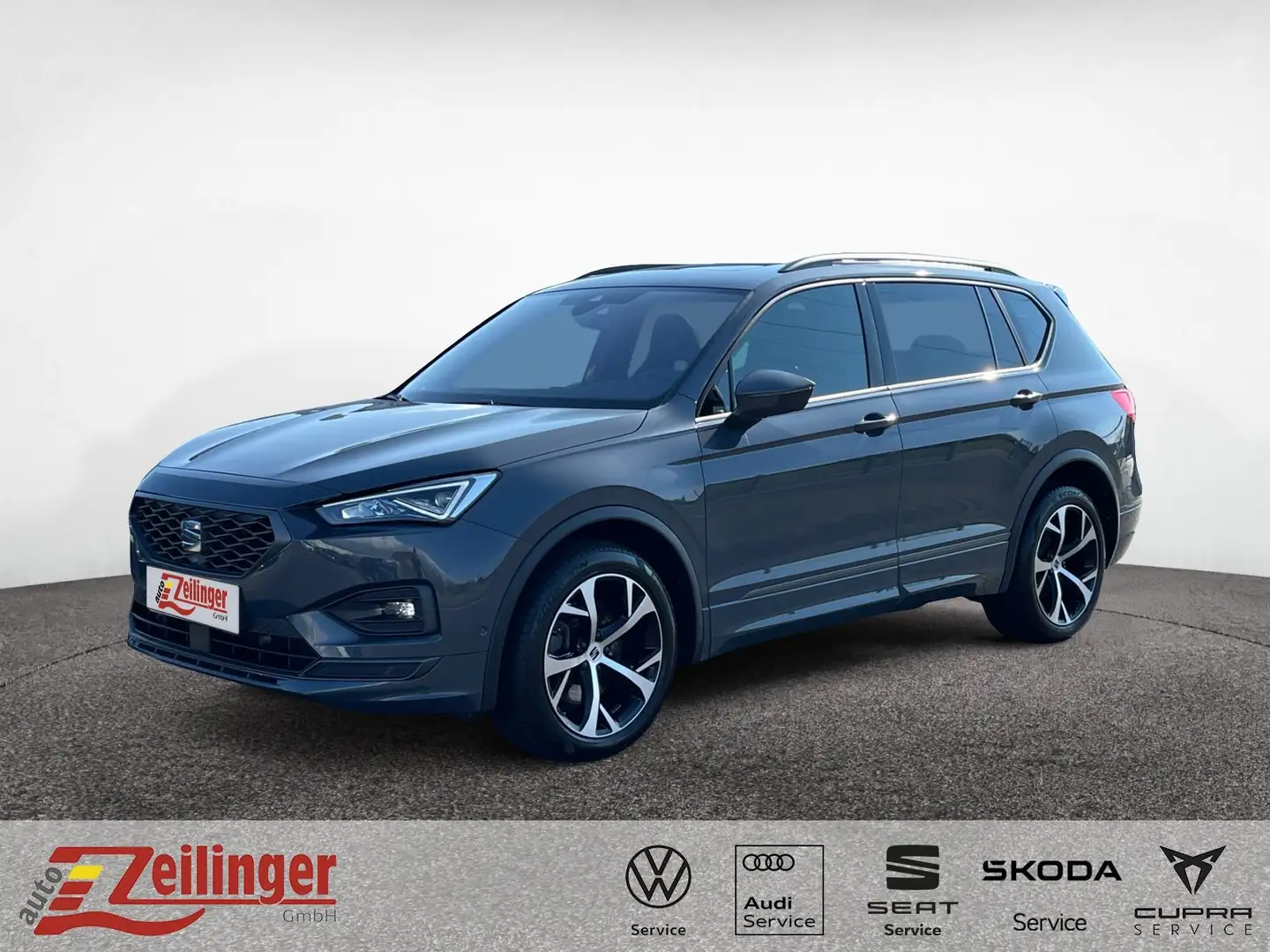SEAT Tarraco FR 4Drive TSI DSG|5-J-GAR|7-S.|PANO|AHK Сірий - 1