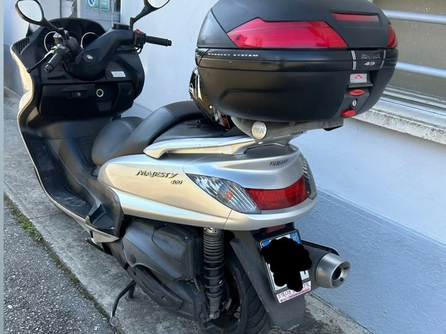 Yamaha Majesty 400 Plateado - 2