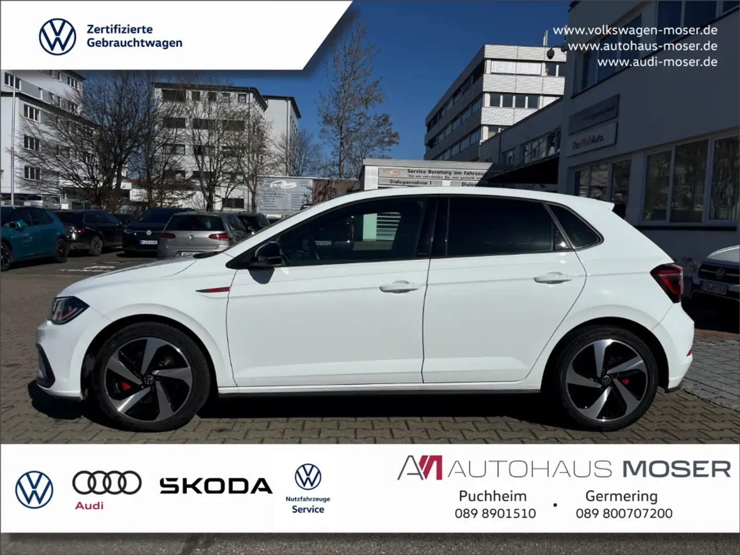 Volkswagen Polo GTI 2.0TSI DSG - NAV*IQ.DRIVE*BEATS*1HD!!! Weiß - 1