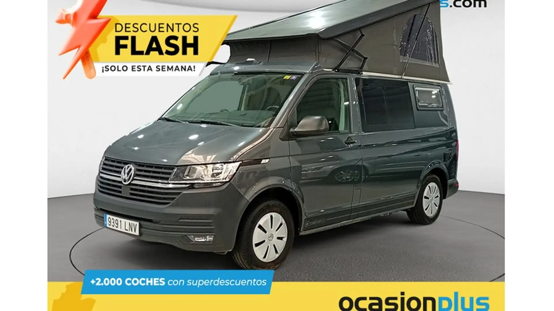 Volkswagen Transporter Mixto 2.0TDI SCR BMT DSG 110kW Gris - 1