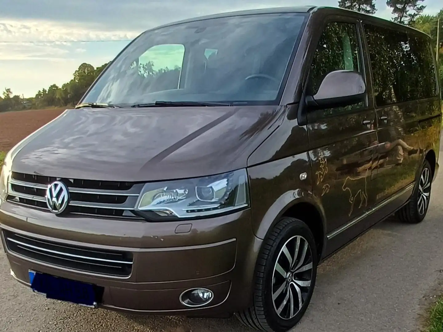 Volkswagen T5 Multivan Multivan DSG BMT Highline Braun - 2