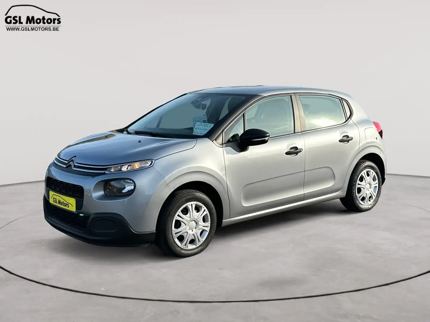 Citroen C3 1.2i-83Cv-10/2019-49.598Km-Airco-Capteurs Arrieres Gris - 1