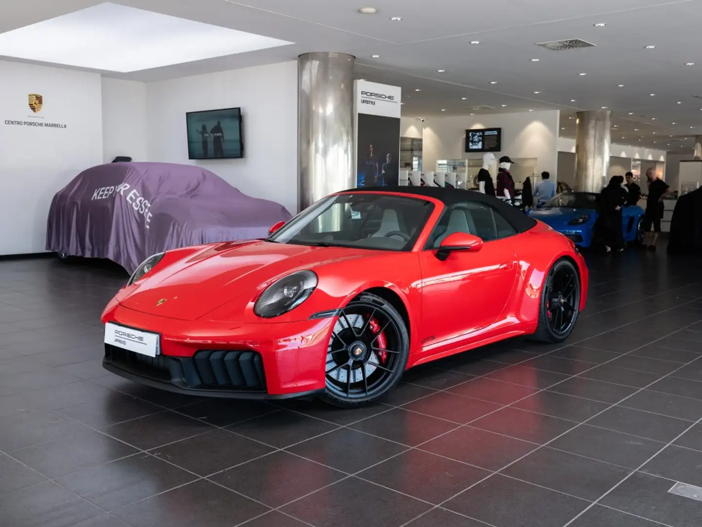 Porsche 992 Carrera GTS Cabriolet PDK Rojo - 1