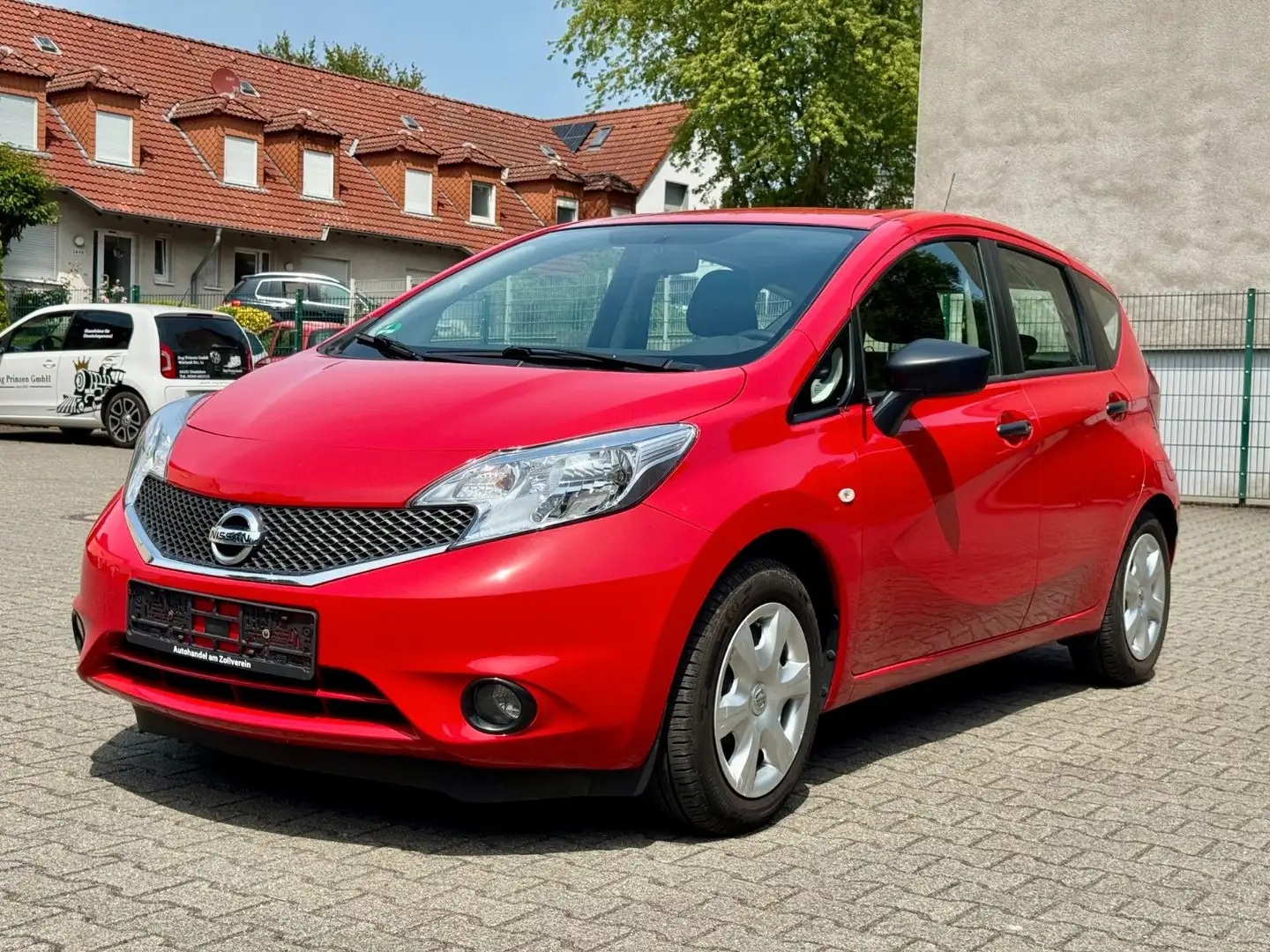 Nissan Note Visia Scheckheft voll !!! Rot - 1