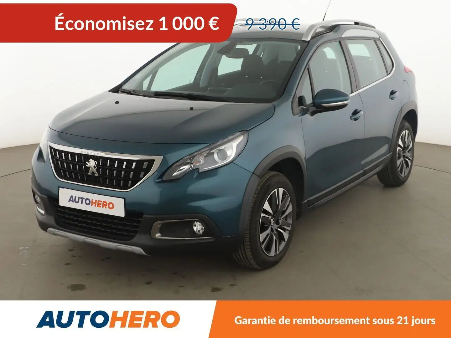 Peugeot 2008 1.2 PureTech Allure Bleu - 1