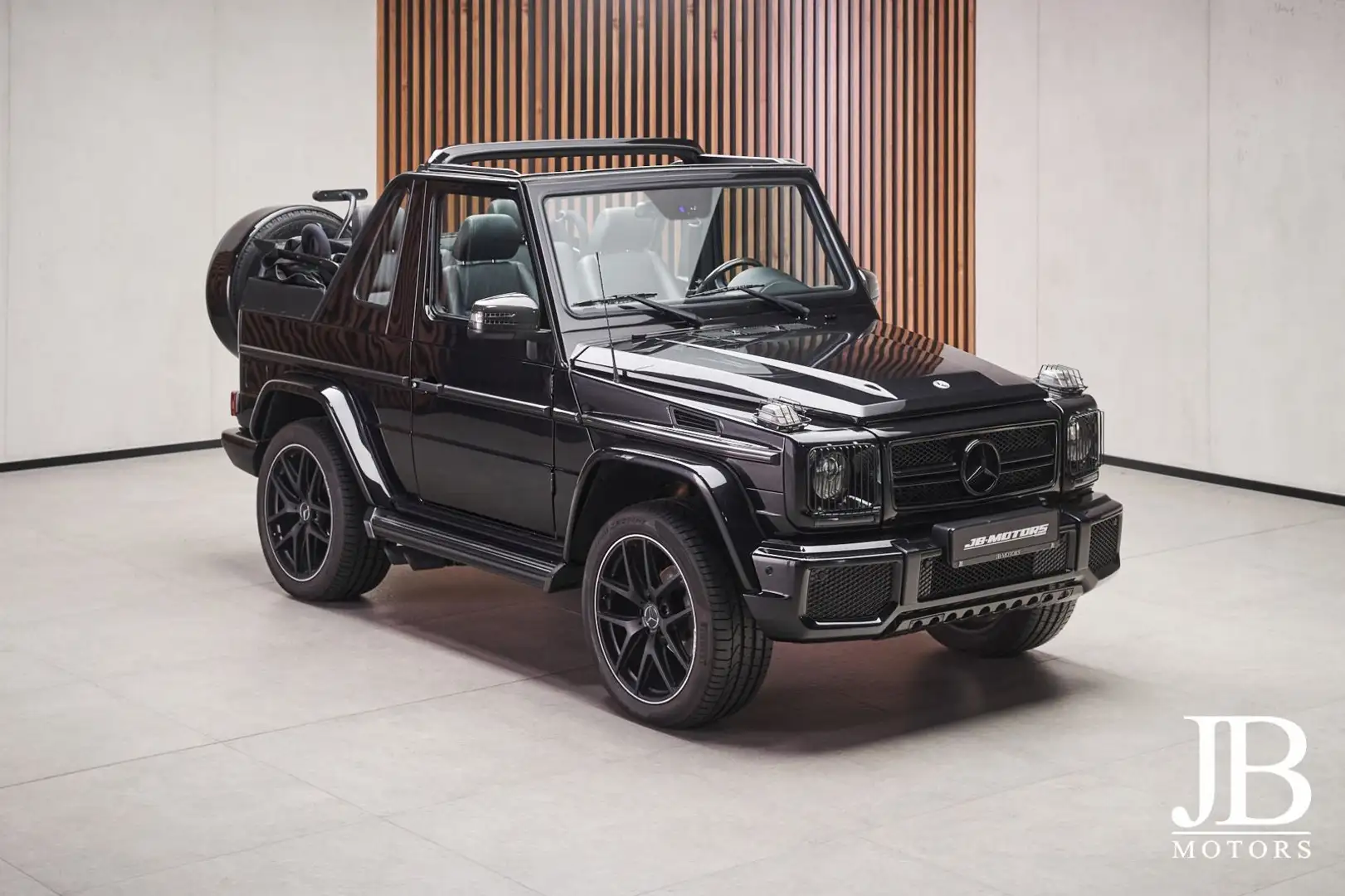 Mercedes-Benz G 500 G500 Cabrio deutsch TOP Zustand SCHAWE G63 Style Black - 1