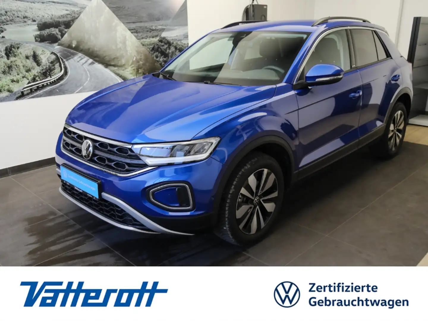 Volkswagen T-Roc 1.5 TSI MOVE Navi Kamera Blau - 1