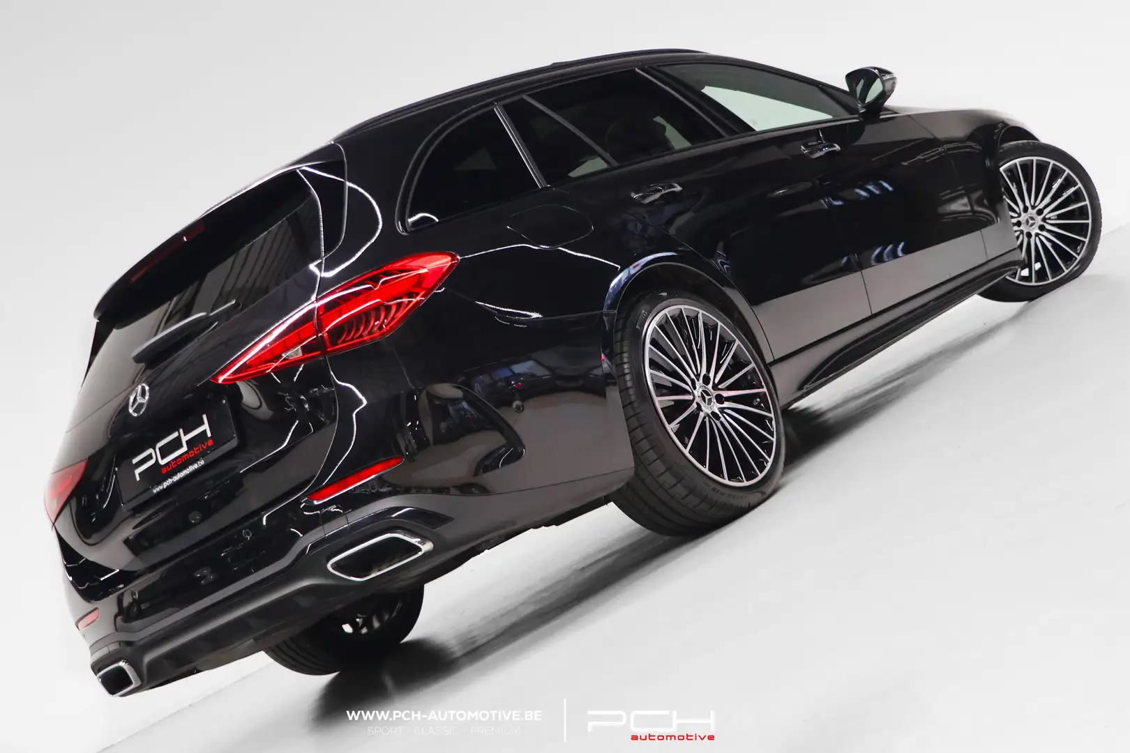 Mercedes-Benz C 180 Break Aut. - AMG Line - Utility 2 Seats - VAT - Schwarz - 2