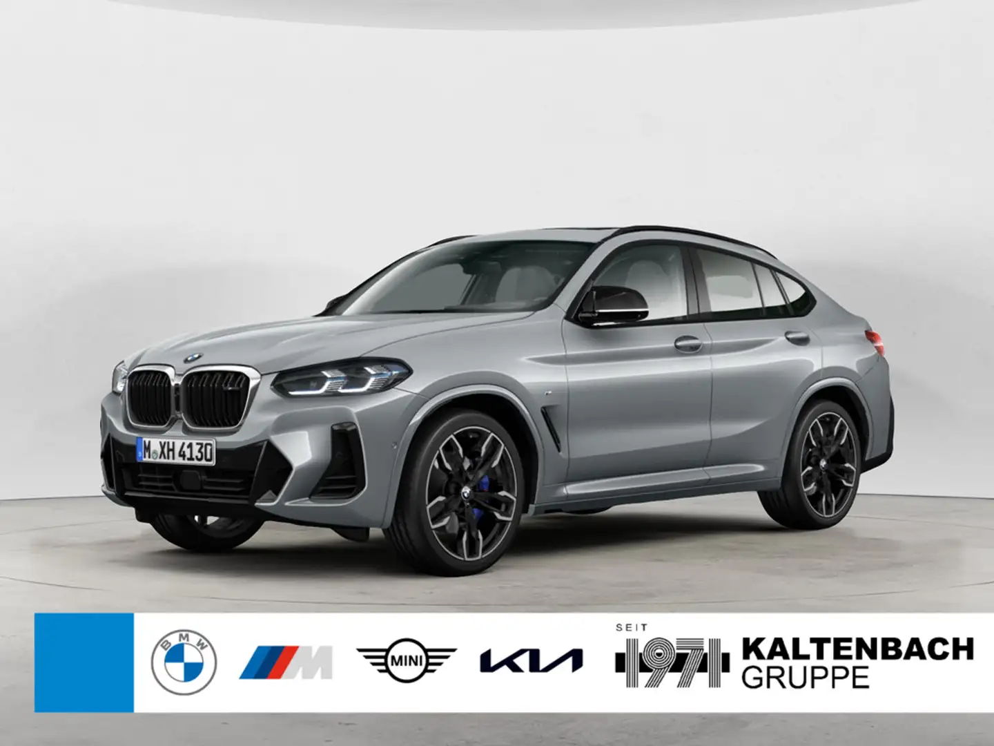 BMW X4 M 40d xDrive STANDHZ PANO AHK HUD 360° LED Grau - 1