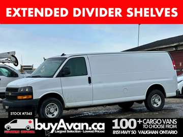 Express 2500 Extended Divider + Shelves