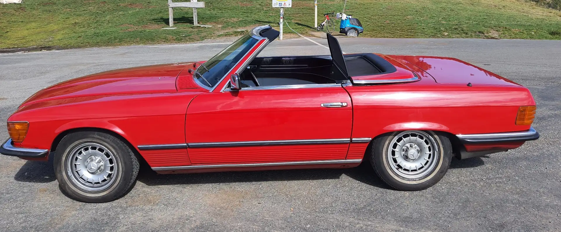 Mercedes-Benz SL 280 280 SL w107 1979 Червоний - 1