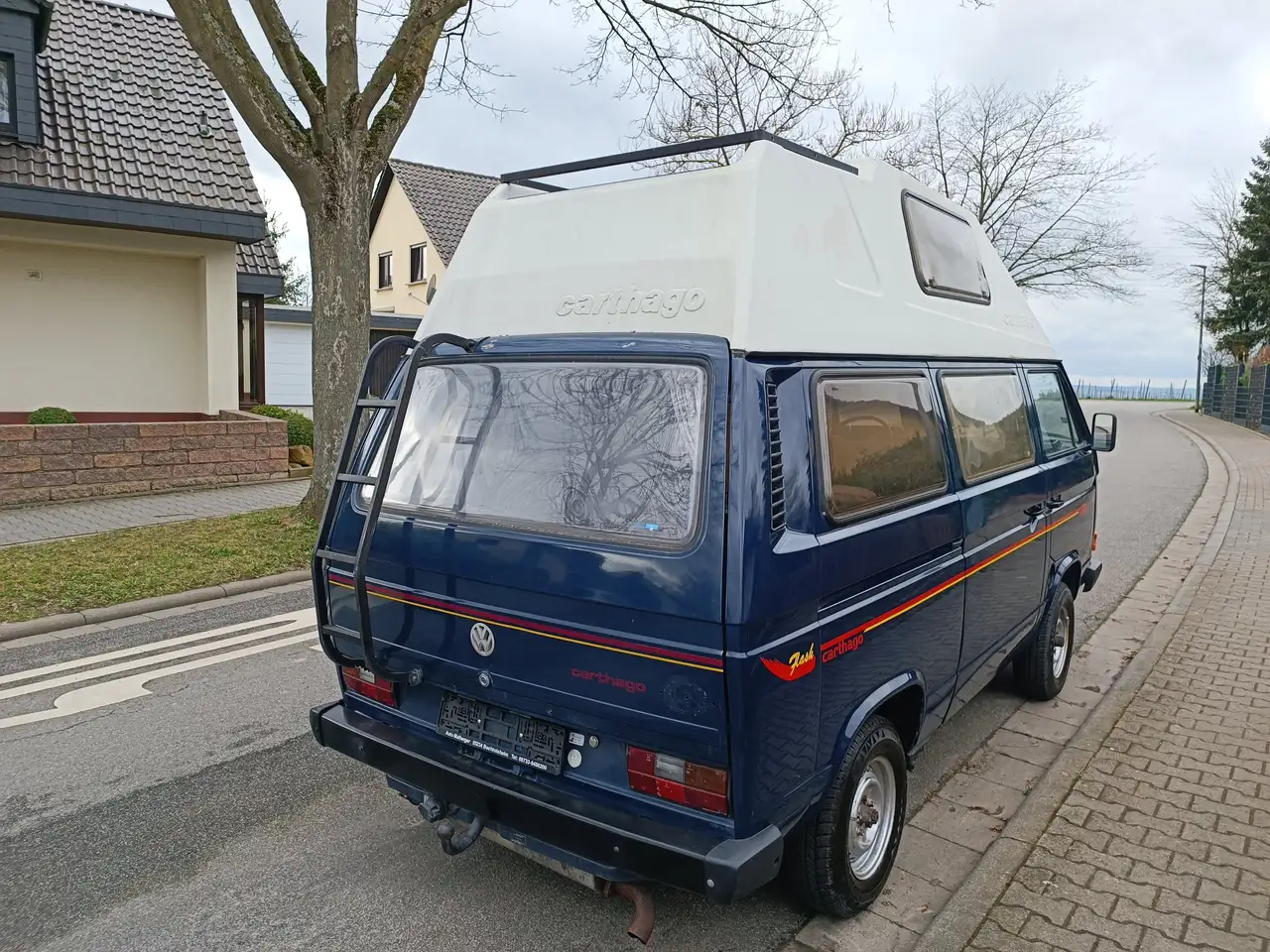 Volkswagen T3 Camper , Wohnmobil Carthago, Super Zustand, foto 5