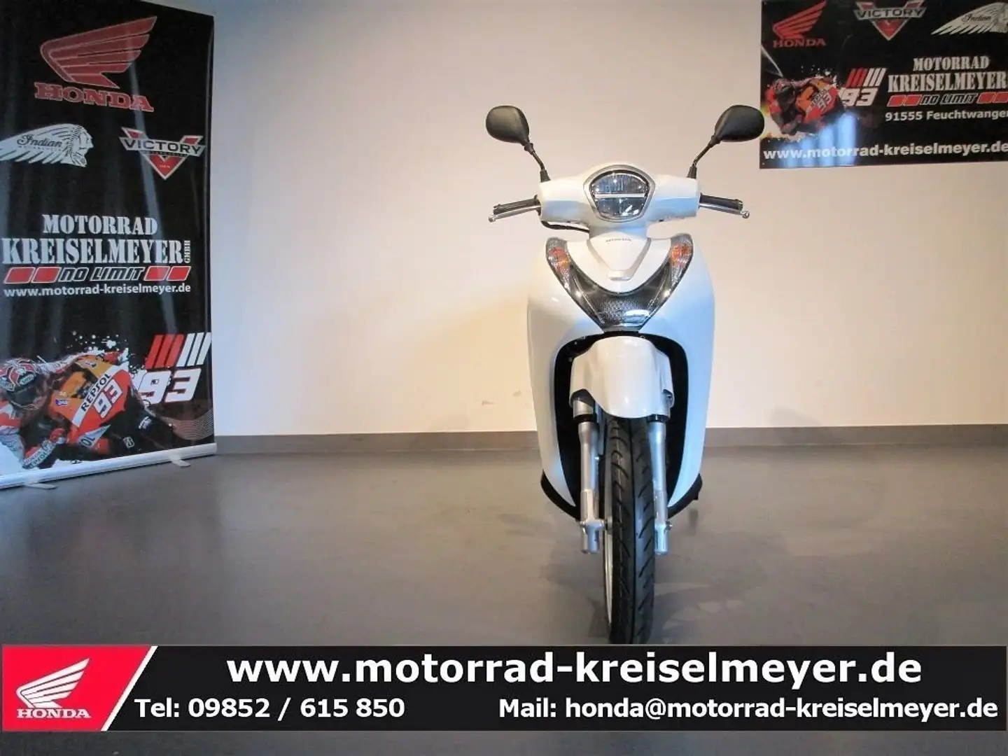 Honda SH 125 sofort verfügbar zum Aktionspreis! Weiß - 2