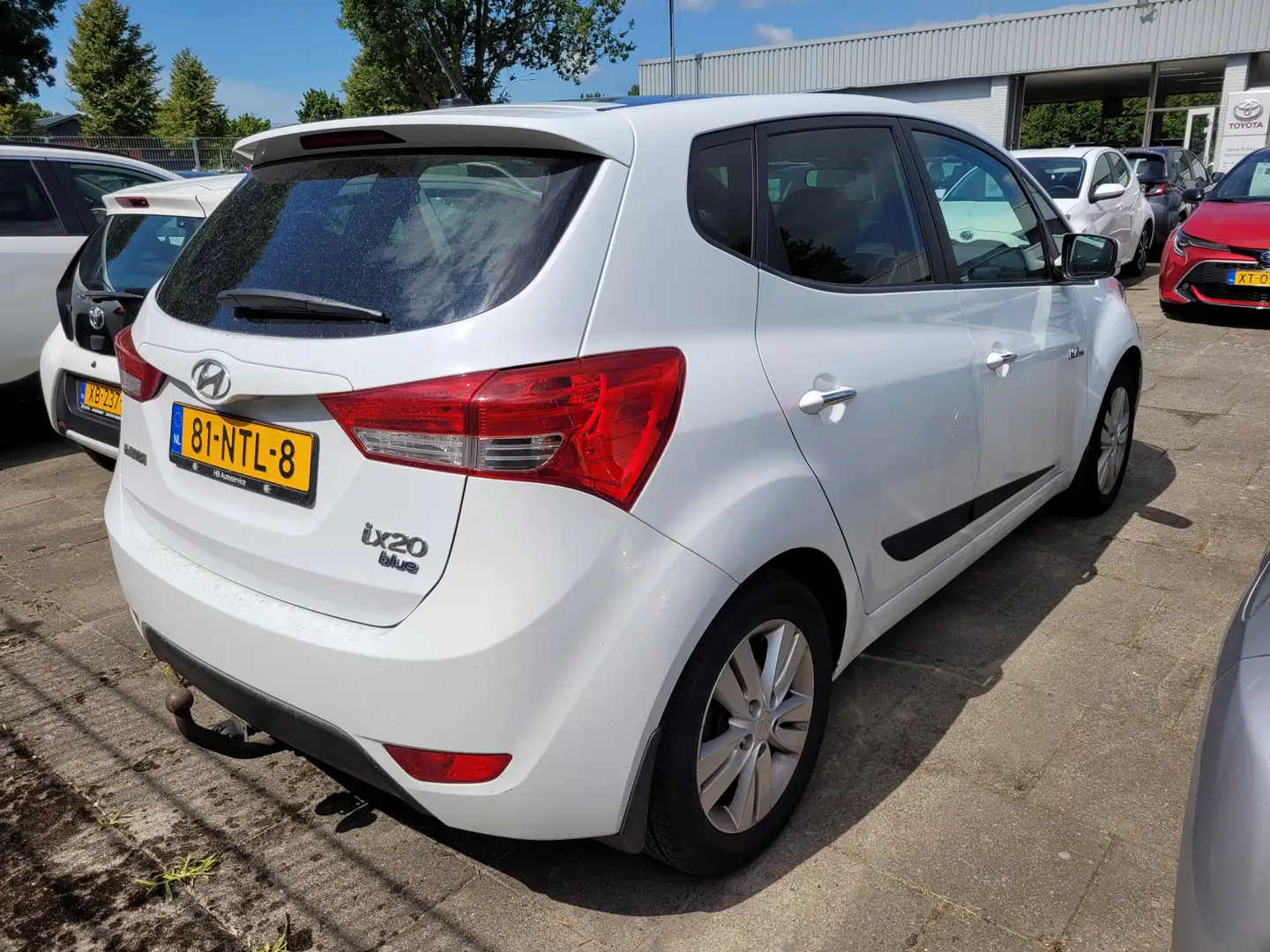 Hyundai iX20 1.4i i-Catcher|Panodak|Airco|Leder|1e eigenaar! In Wit - 2