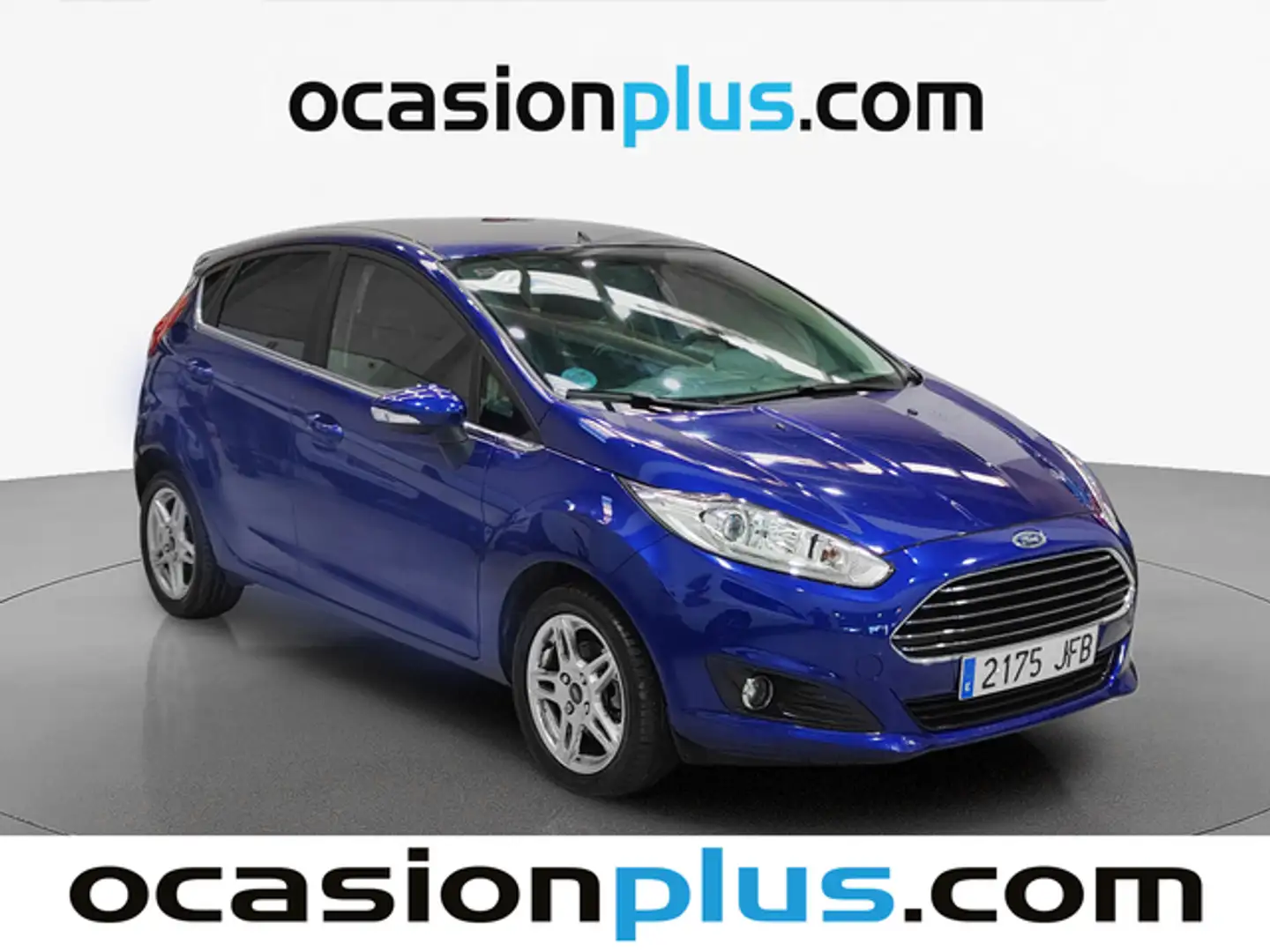 Ford Fiesta 1.0 EcoBoost Titanium Azul - 2
