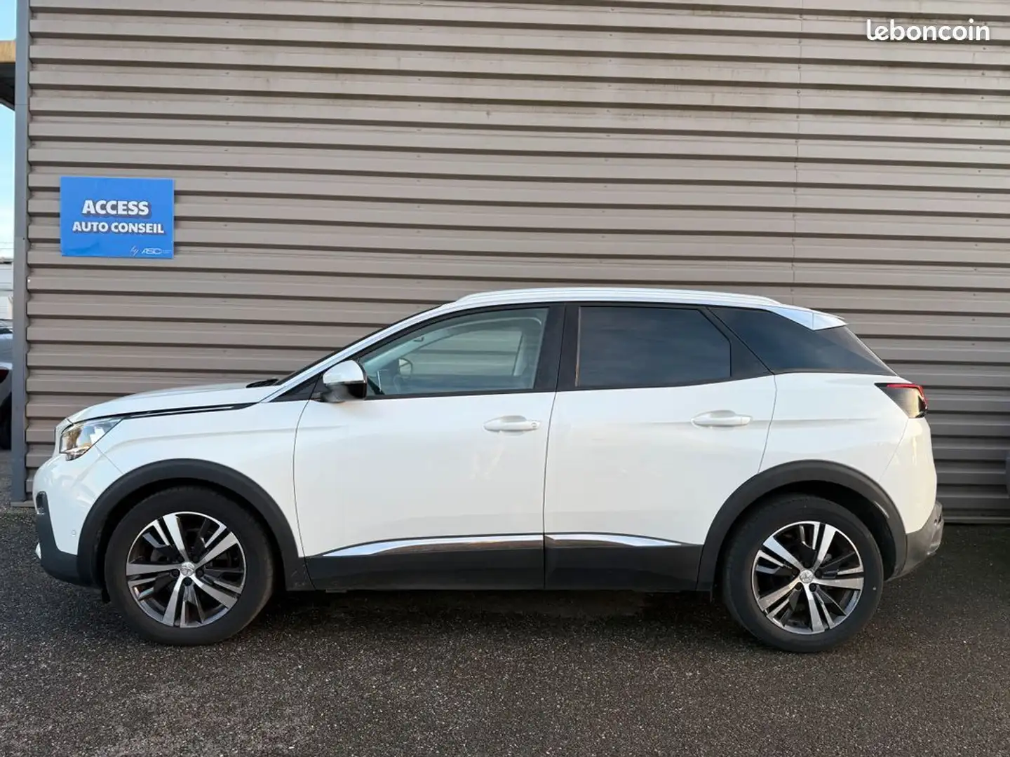 Peugeot 3008 ALLURE BVM6, COURROIE RAPPEL, Entretien suivi, GARANTIE Blanc - 2