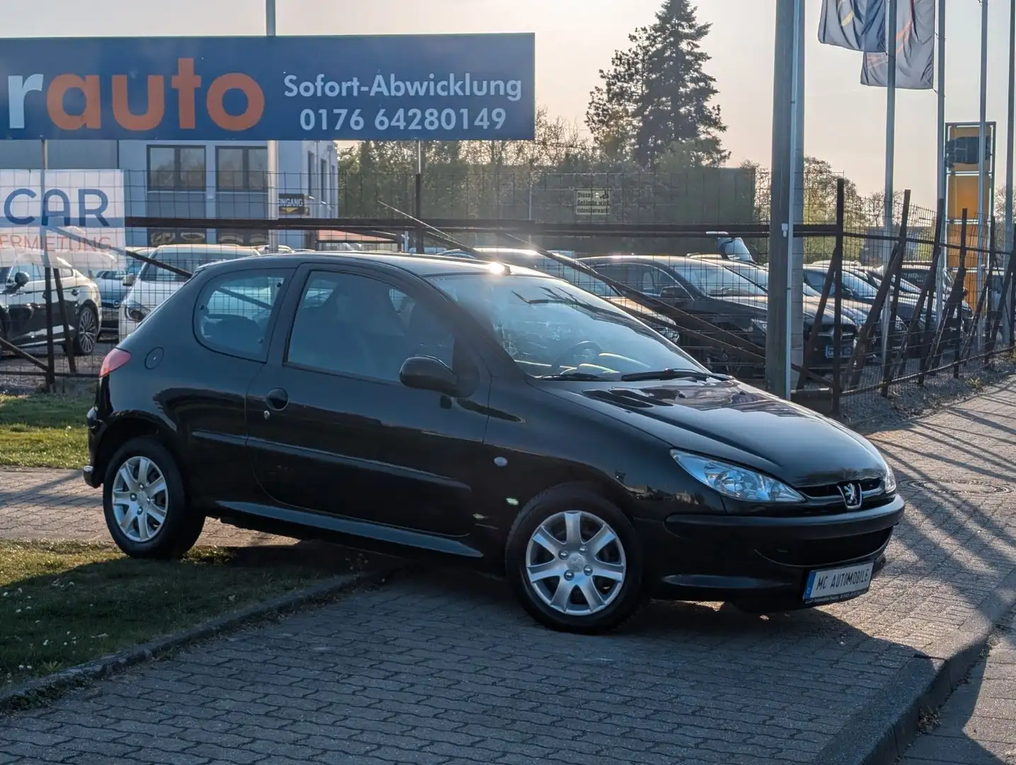 Peugeot 206 Petit Filou*KLIMA*RADIO-CD !! Schwarz - 2