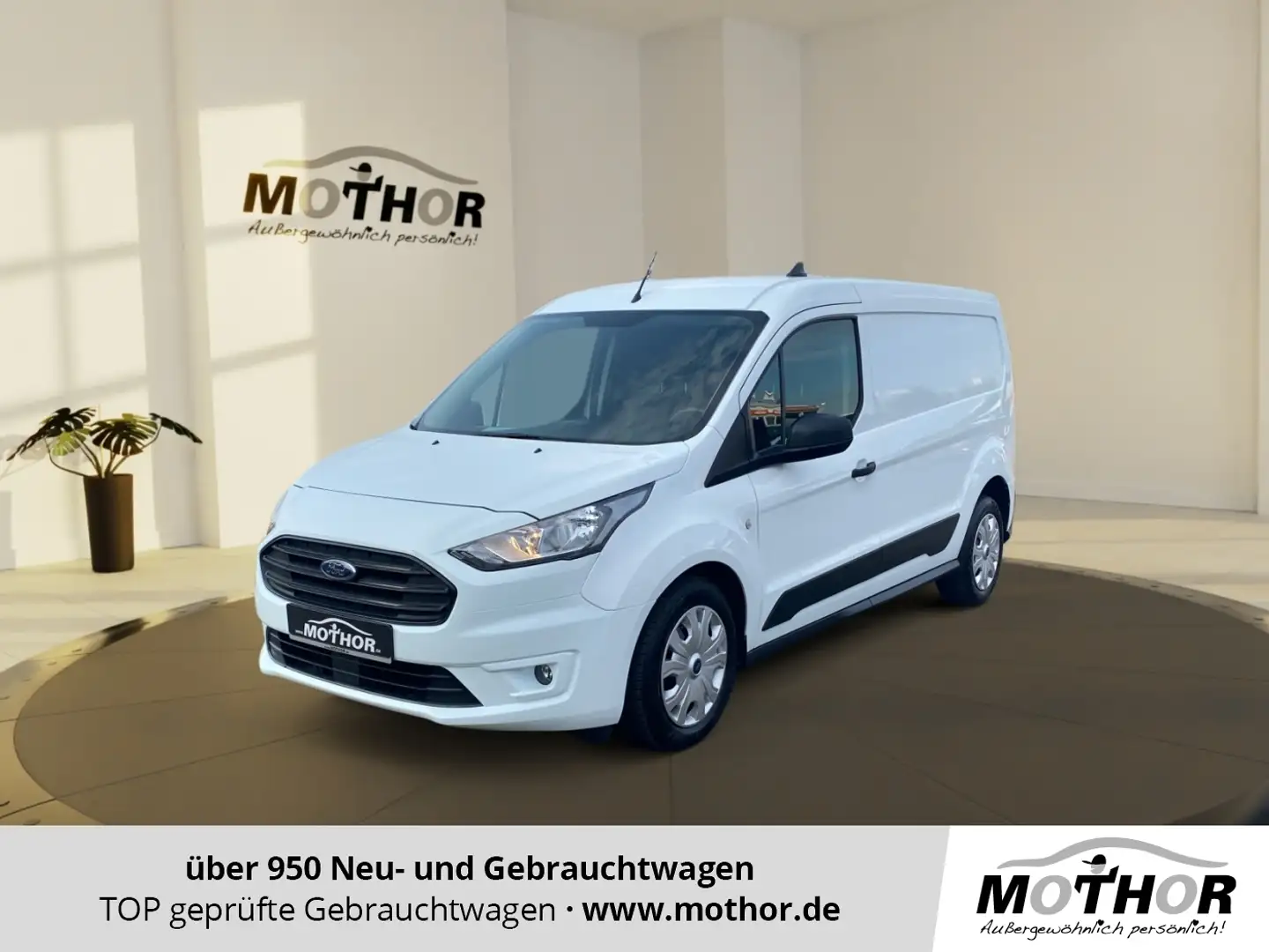 Ford Transit Connect Kasten lang 1.5 EcoBlue 230 (L2) Trend S/S Blanc - 1