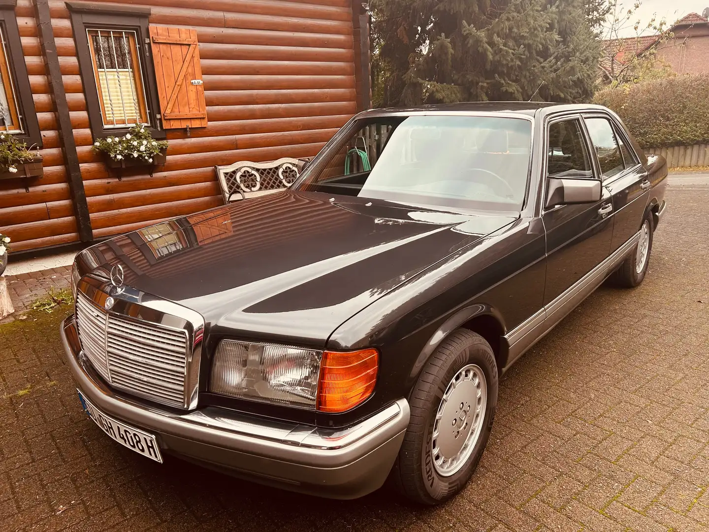 Mercedes-Benz 420 W126 H Kennzeichen Super Zustand Schwarz - 1