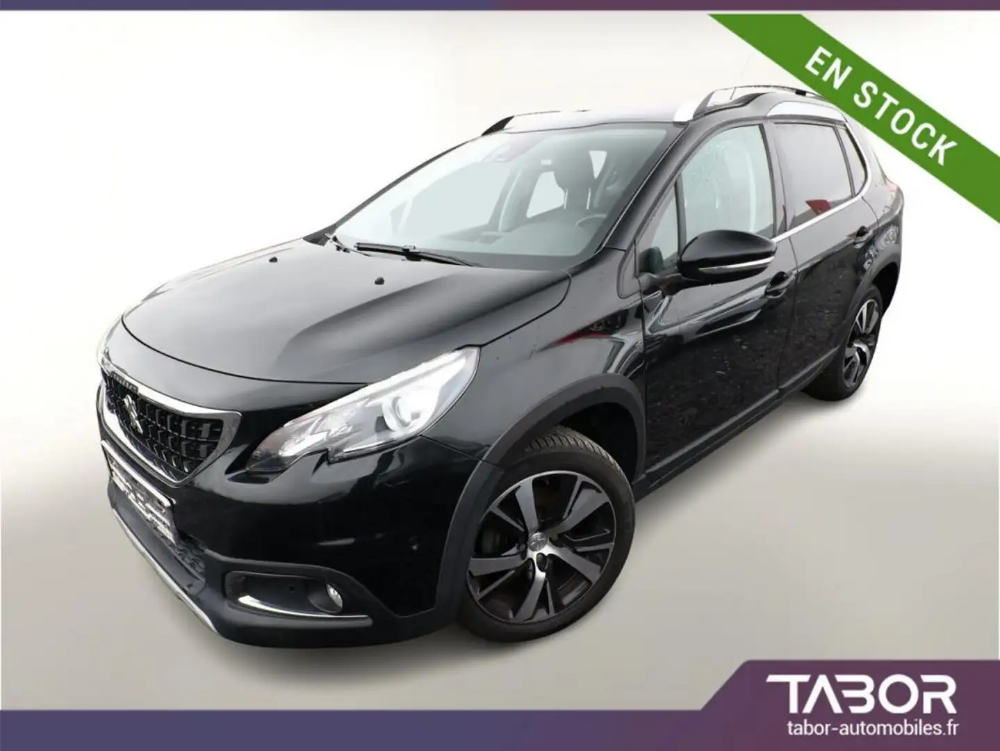 Peugeot 2008 1.2 PT 130 Allure ParkAs Kam Pano Noir - 1