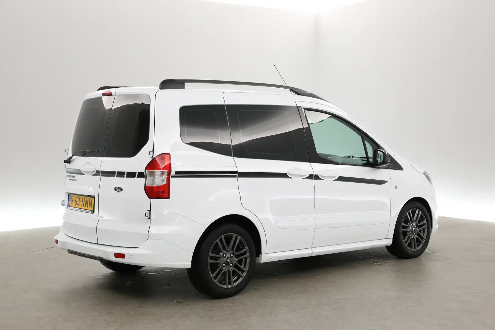Ford Transit Courier 1.5 TDCI Sport 100PK 6-bak | 2xSchuifdeur | Airco Blanc - 2