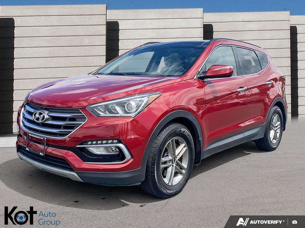 Red 2018 Hyundai Santa Fe Sport SUV / Crossover Automatic