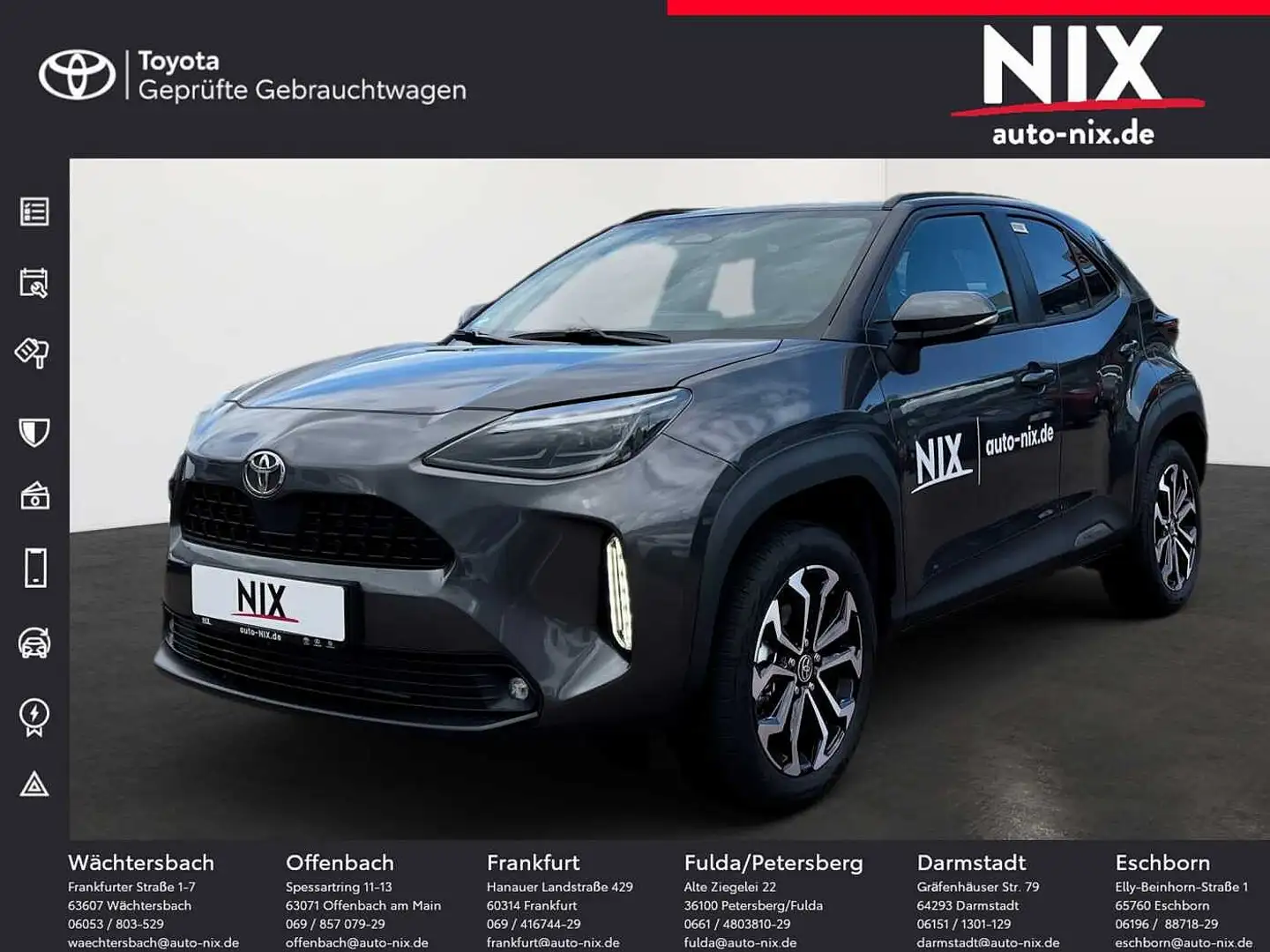 Toyota Yaris Cross 1.5 Hybrid Team D WINTER-PAKET Grau - 1