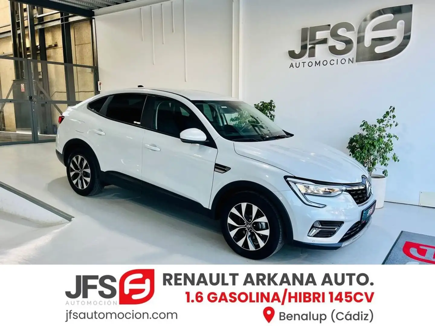 Renault Arkana 1.6 Gasolina Híbrido 145CV Blanc - 1