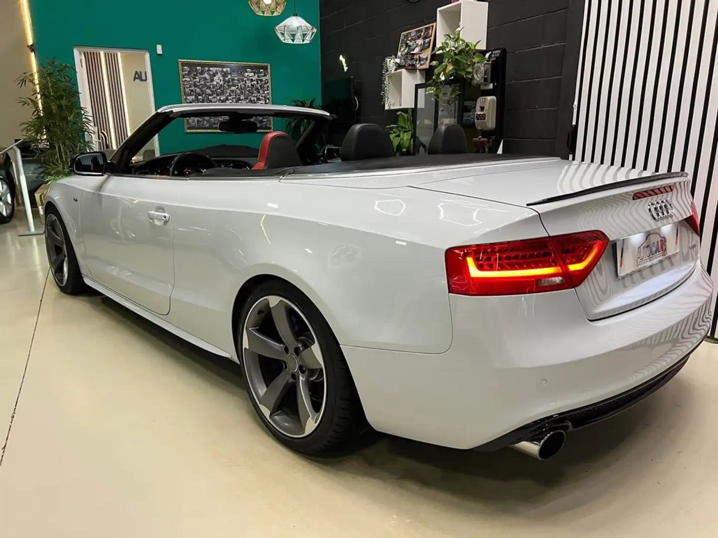 Audi A5 Cabrio 3.0TDI quattro S-Tronic 245 Blanco - 2