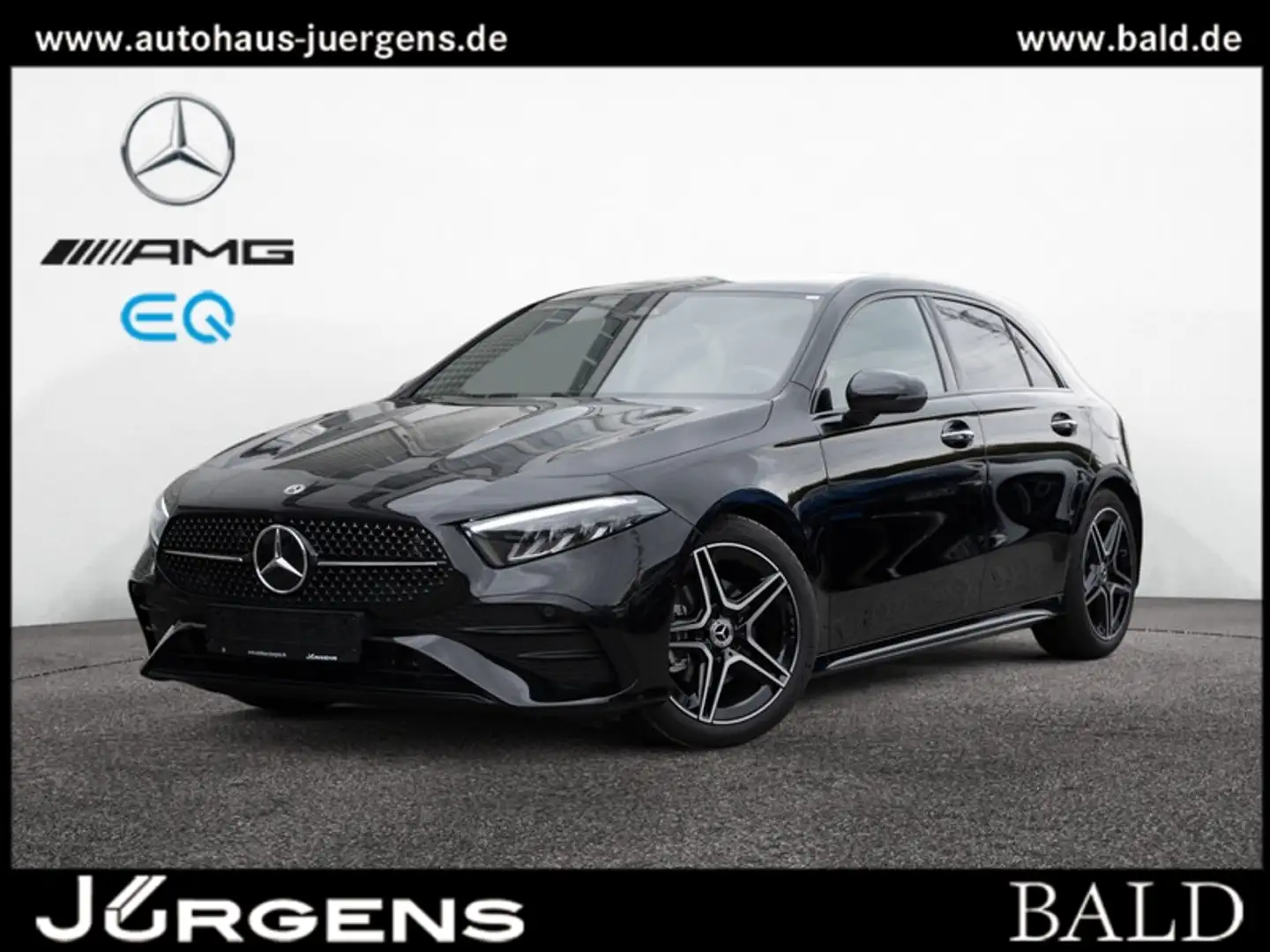 Mercedes-Benz A 200 AMG-Sport/LED/Cam/Night/Stdhz/Winter/18' Schwarz - 1