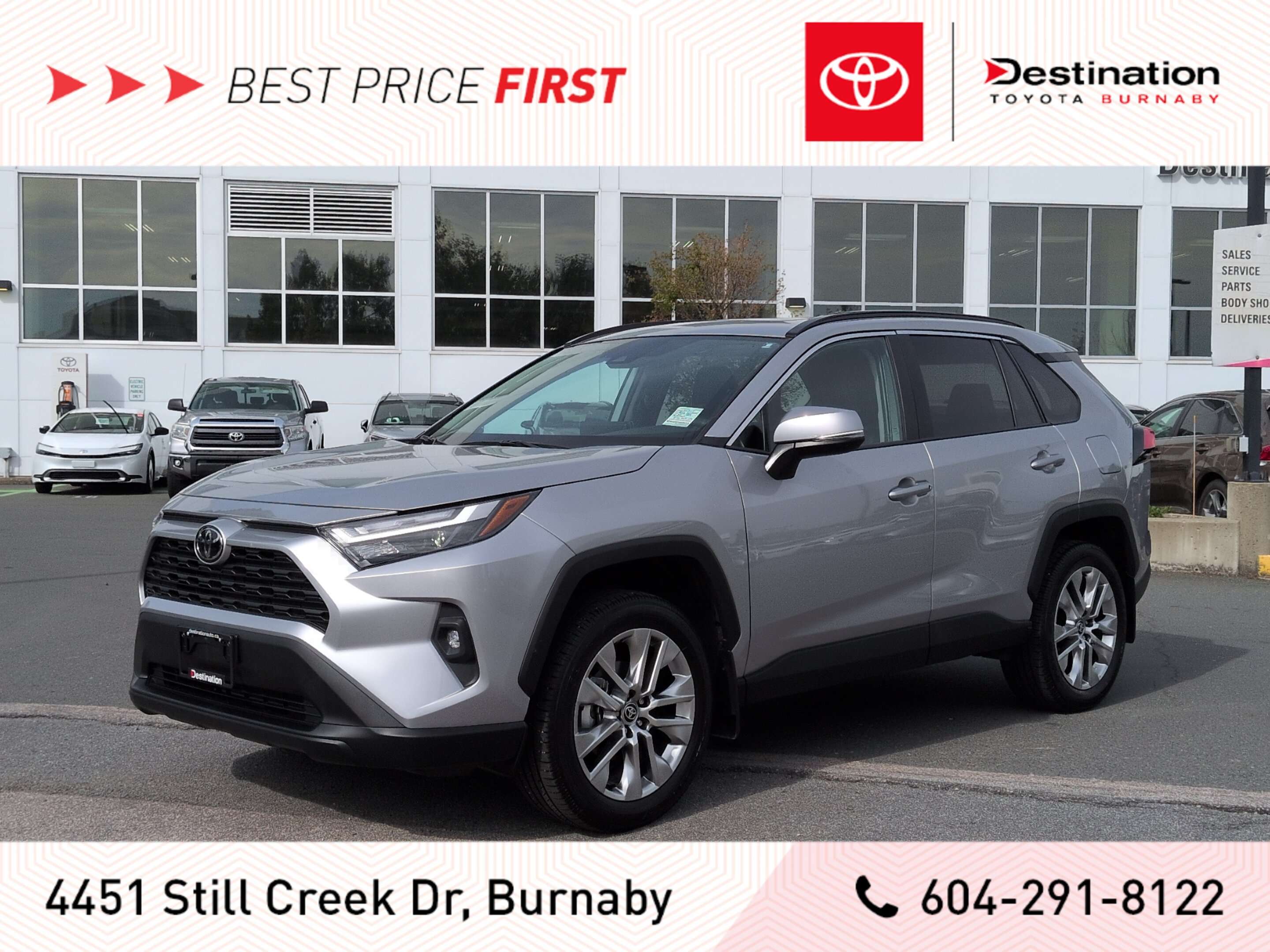 2025 Toyota RAV4 XLE Premium - Local, No Accidents, Certified!