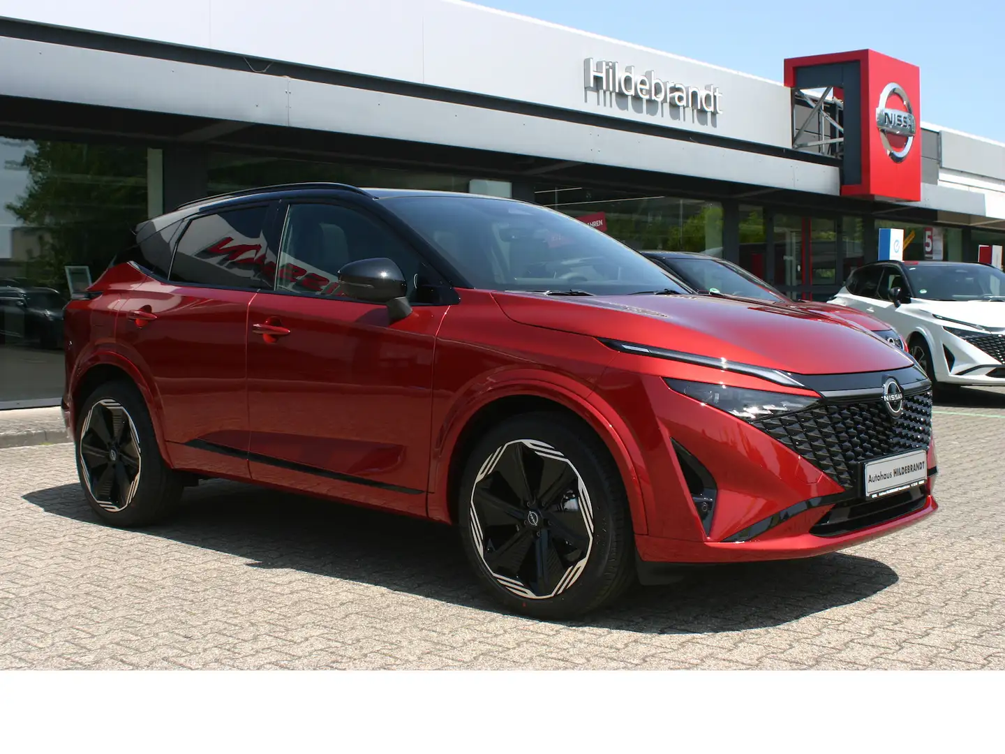 Nissan Qashqai N-Design 4x4 Automatik|3D|Panorama Rot - 1