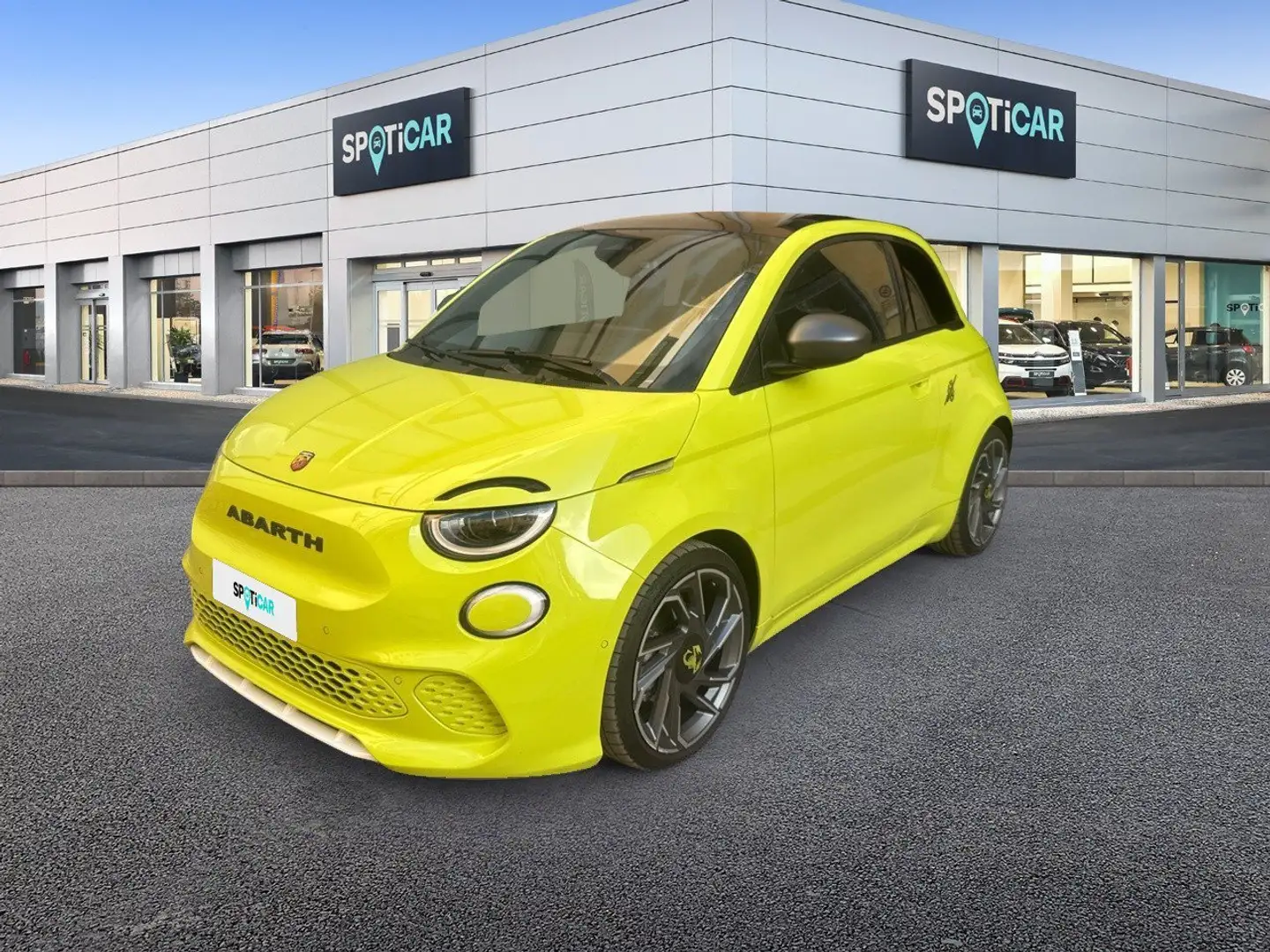 Abarth 500 Elettrica Turismo 155cv Żółty - 1