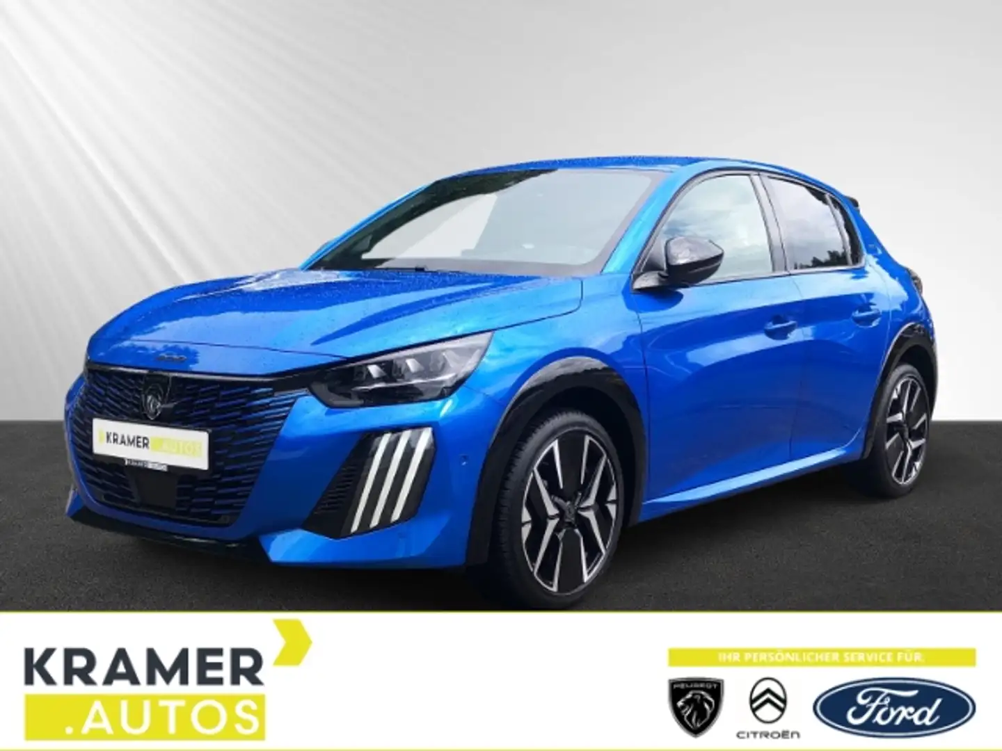 Peugeot 208 Hybrid 136 GT 1.2 EU6e*NAVI*TOTER WINKEL*LED*360GR Bleu - 1