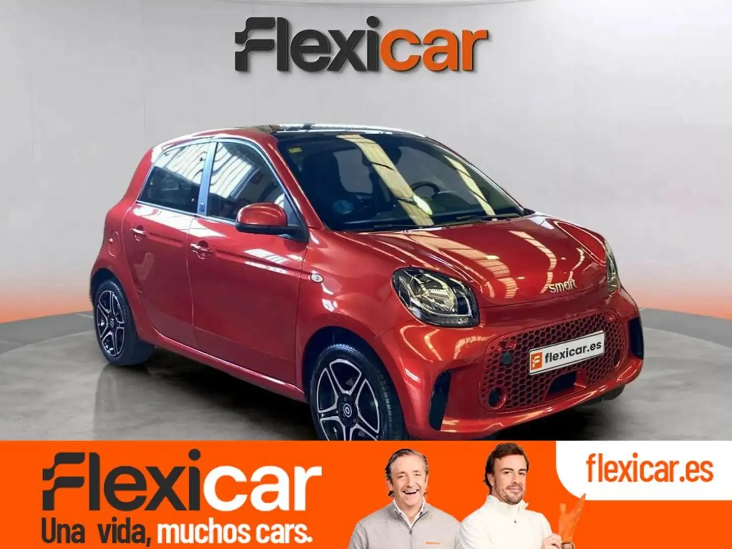 smart forFour 60kW(81CV) EQ Rojo - 1