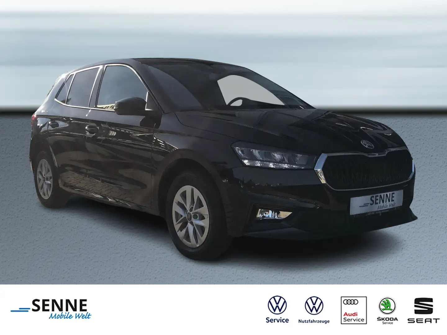 Skoda Fabia Fabia 1.0 TSI DSG Selection LED,Kamera,Garantie Schwarz - 2