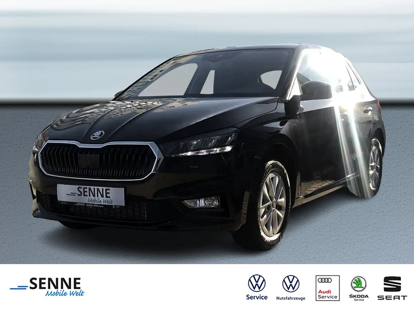 Skoda Fabia Fabia 1.0 TSI DSG Selection LED,Kamera,Garantie Schwarz - 1