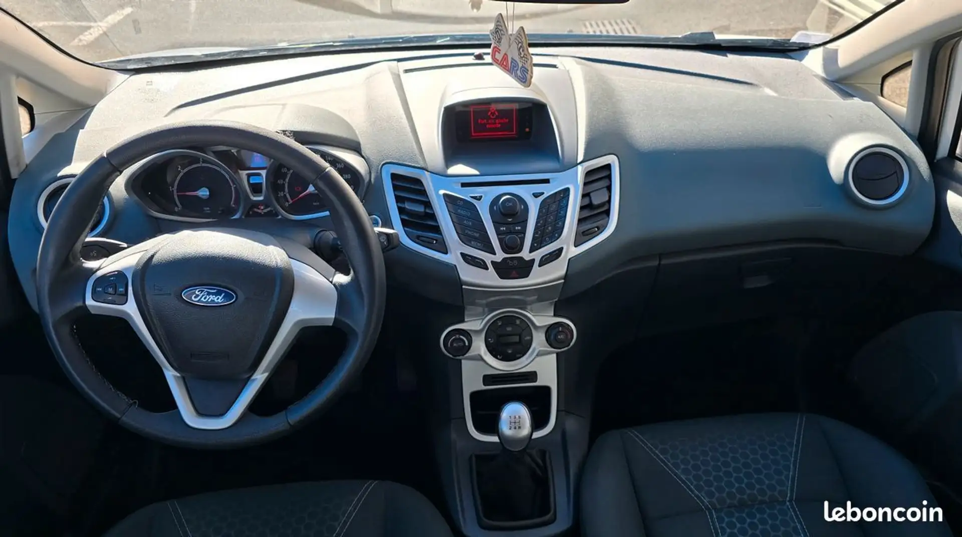 Ford Fiesta 1.6 TDCi TITANIUM 95ch Blanc - 2