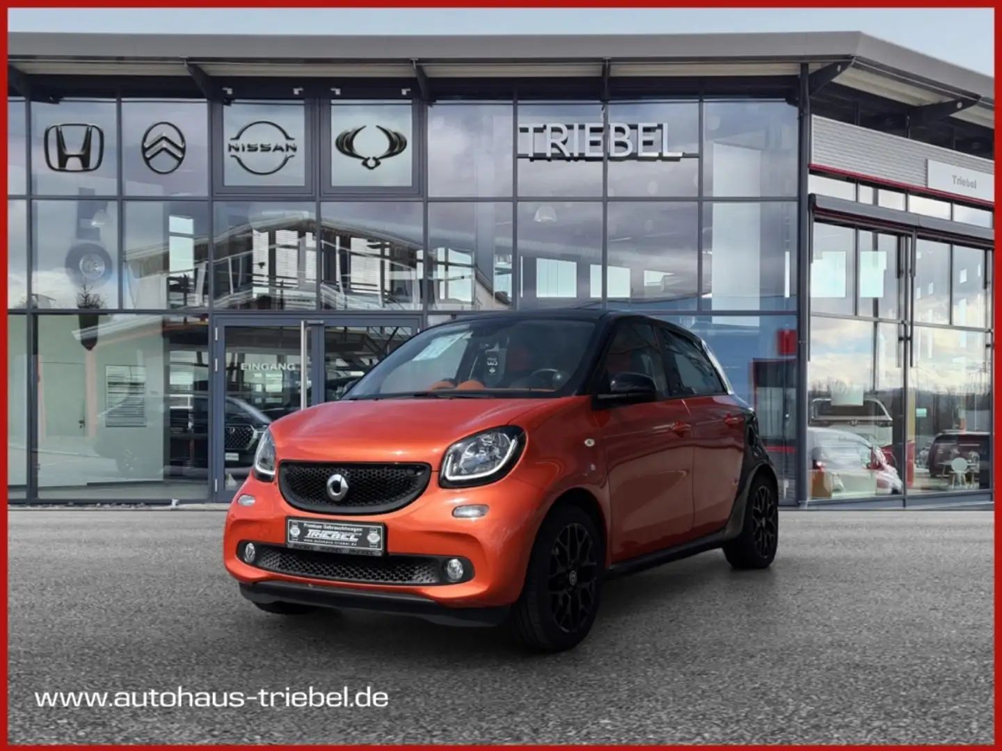 smart forFour Passion °Navi°SHZ°AAC°Tempomat°NSW° Zwart - 1