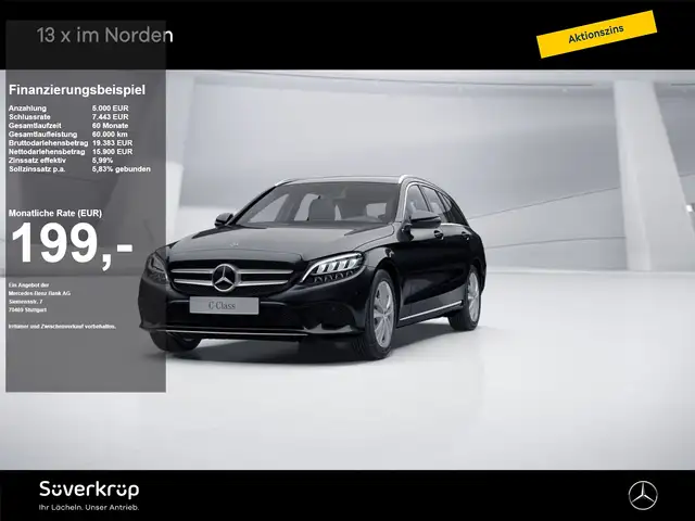 Mercedes-Benz C 180 T AVANTGARDE AHK DISTR KAMERA SPUR PDC SHZ