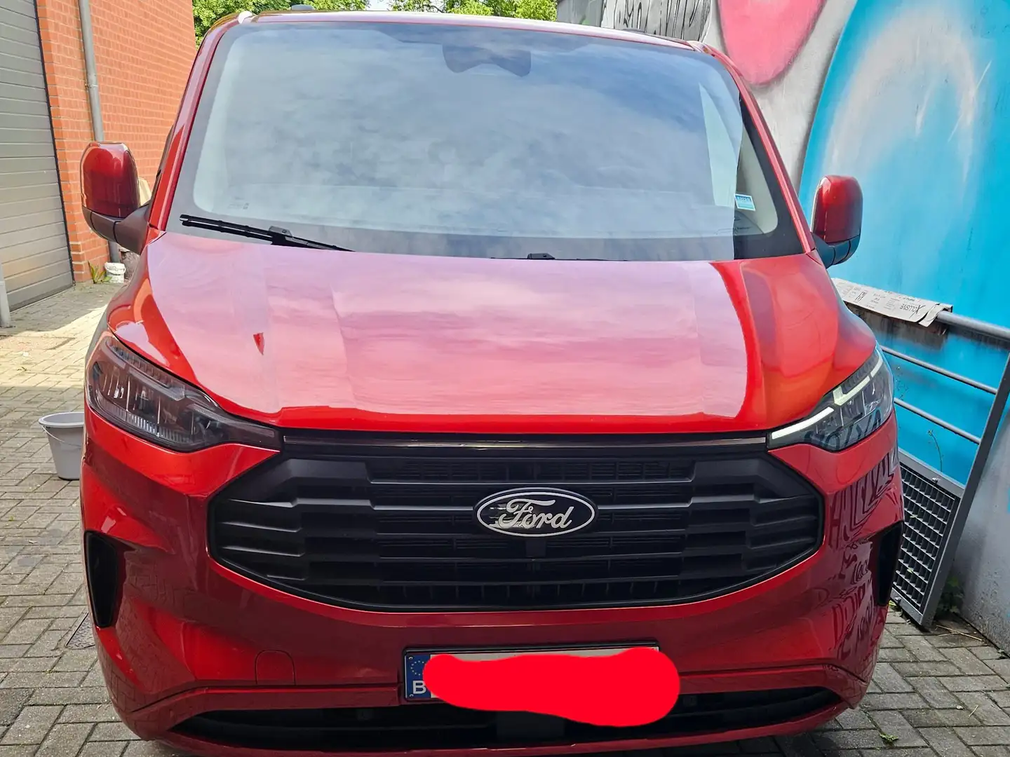 Ford Transit Custom 2.0 TDCi L2H1 Limited S/S (EU6.2) Rood - 1