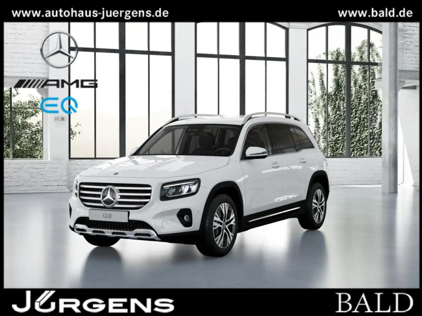 Mercedes-Benz GLB 220 4M Progressive/LED/Cam/Memo/Totw/Easy-P Weiß - 1