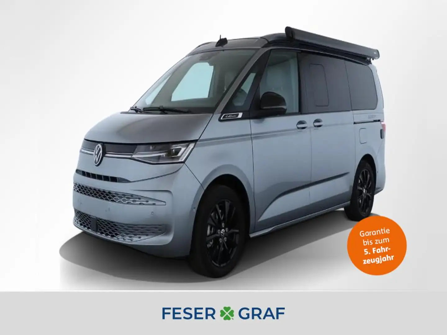 Volkswagen T7 California Hybrid 4x4 Ocean el.- Hubdach AHK Silber - 1