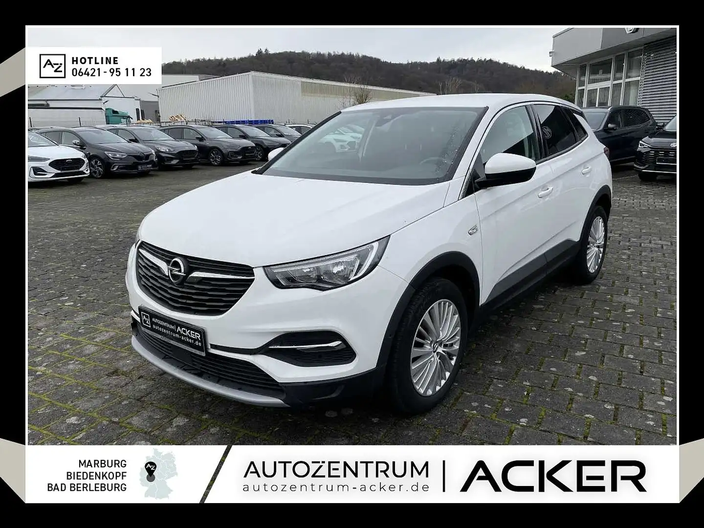 Opel Grandland X 1.2 Turbo Dynamic PDC/RFK Bianco - 1