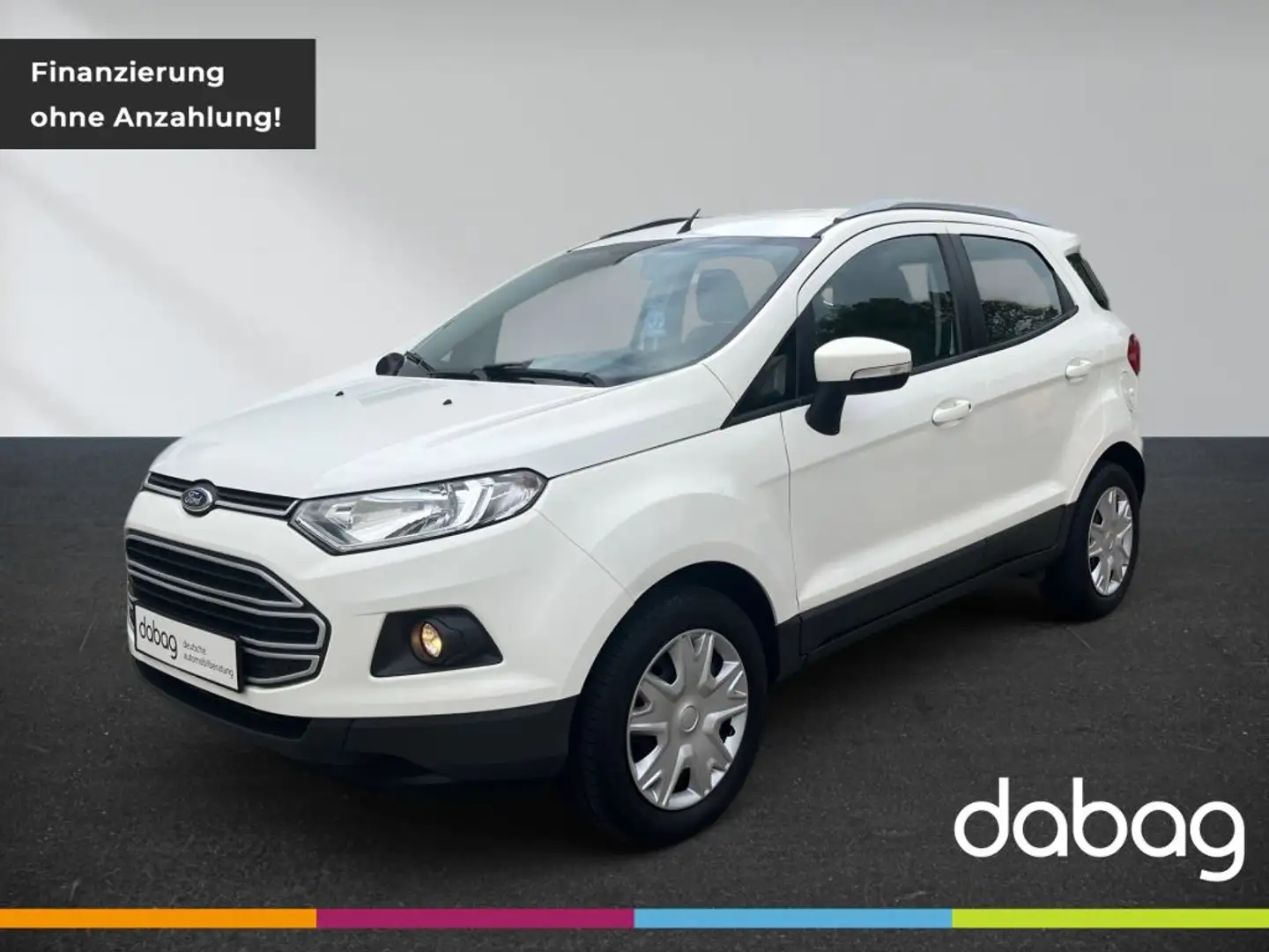 Ford EcoSport 1.0 EcoBoost TREND Blanc - 1
