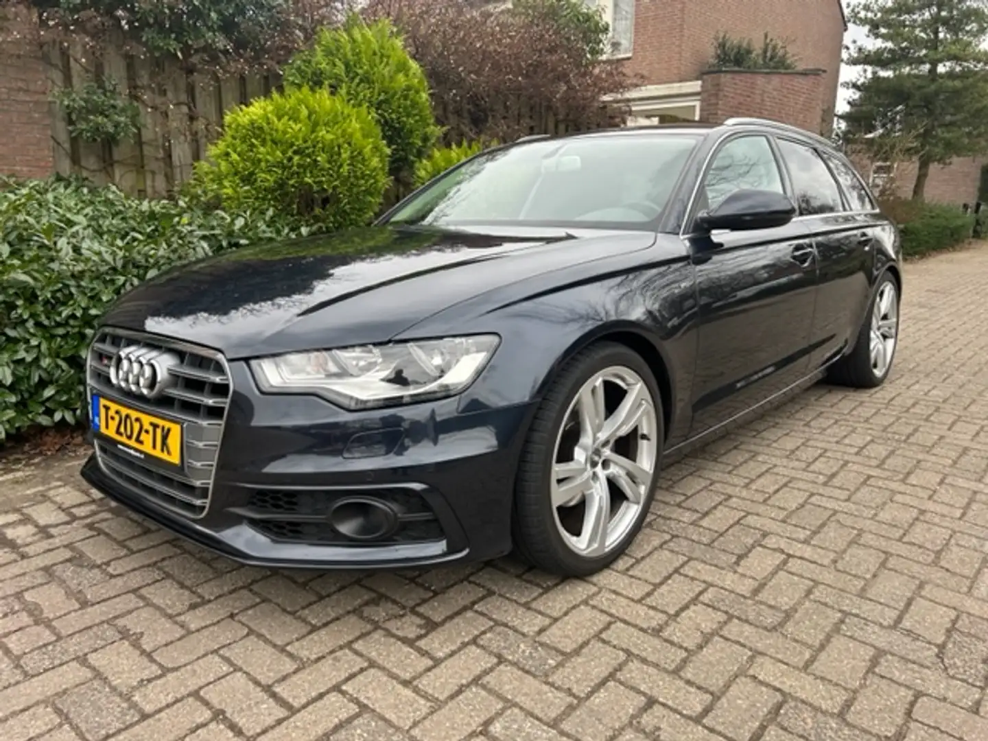 Audi A6 Avant 2.8 FSI quattro S-Line Automaat / vol leer/ Blauw - 2