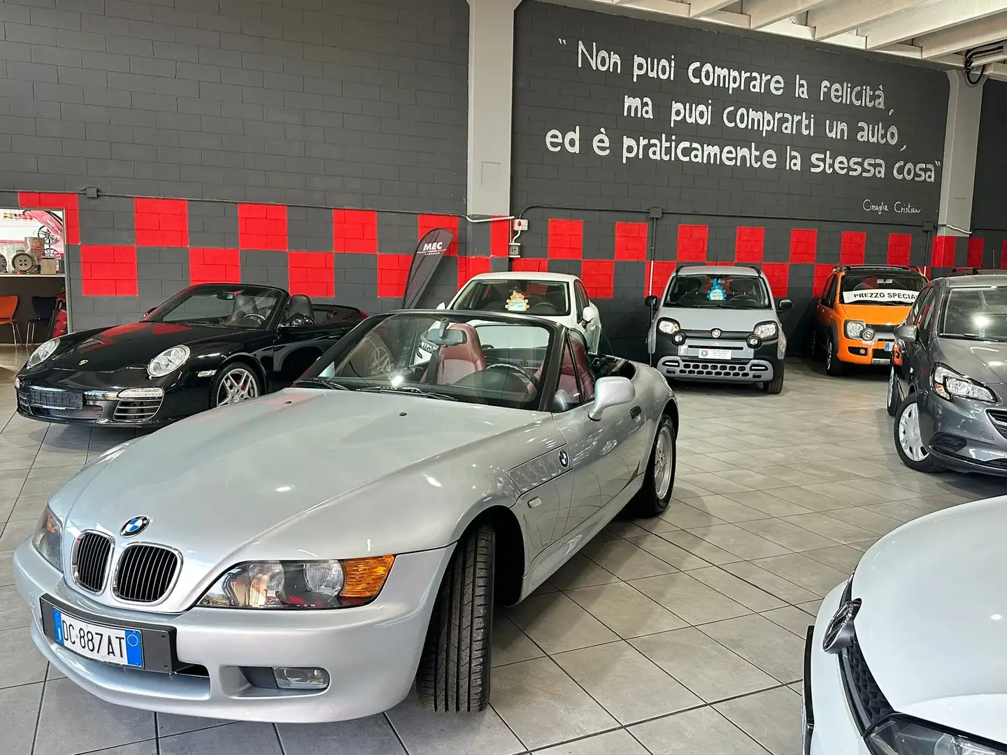 BMW Z3 Roadster 1.8 116cv ISCRITTA ASI Gris - 1